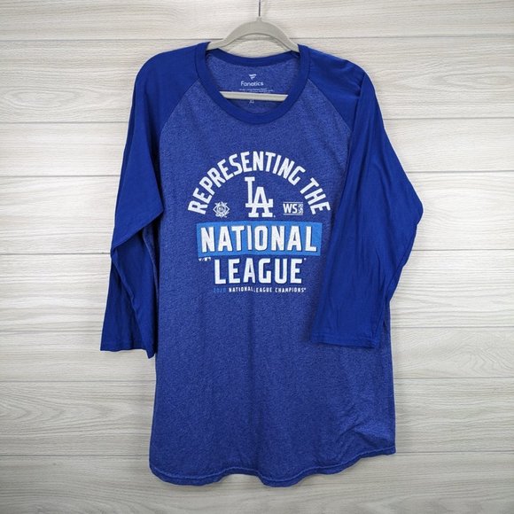 Fanatics Tops - Los Angeles Baseball Raglan T-Shirt